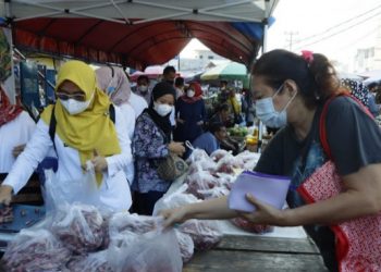 Pemprov Lampung Gelar Operasi Komoditi Cabe dan Bawang Merah Ditiga Lokasi Wilayah Bandar Lampung