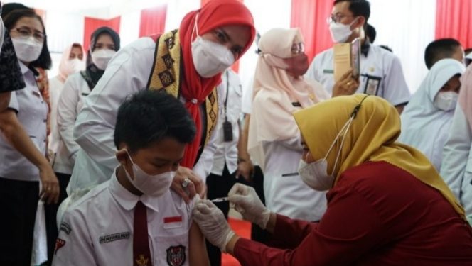 Dinkes Kota Bandar Lampung : Sekitar 70.437,59 Anak Sudah Imunisasi MR