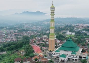Pemkot Akan Perindah Taman Masjid Agung Al-furqon Dengan Sentuhan  Kaligrafi