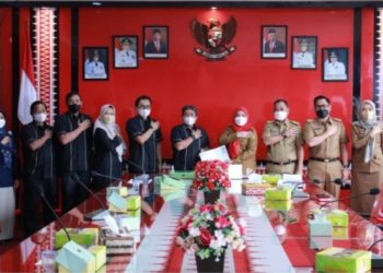KPU Bandar Lampung Audensi, Walikota Eva Dwiana : Pemkot Siap Penuhi Anggaran Pilkada 2024
