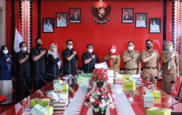 KPU Bandar Lampung Audensi, Walikota Eva Dwiana : Pemkot Siap Penuhi Anggaran Pilkada 2024