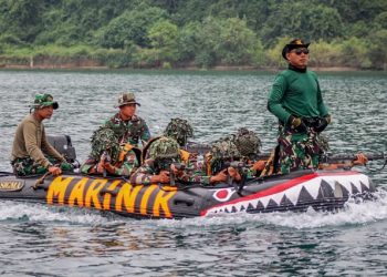Puslatpurmar 8 Teluk Ratai Jadi Penilai Latihan Brigif 4 Marinir/BS