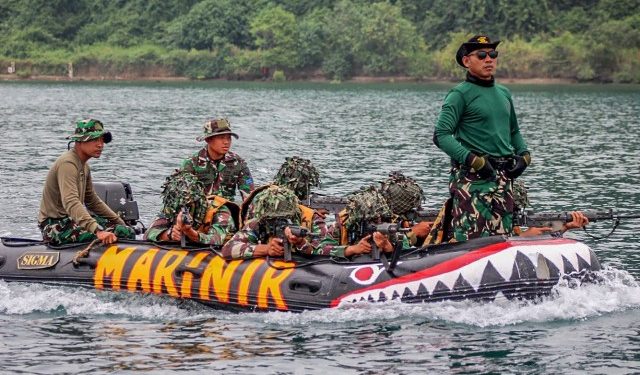 Puslatpurmar 8 Teluk Ratai Jadi Penilai Latihan Brigif 4 Marinir/BS