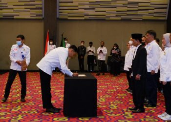 49 Pengurus Kadin Kota Bandar Lampung Resmi Dikukuhkan