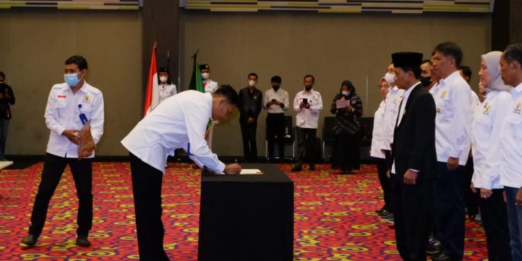 49 Pengurus Kadin Kota Bandar Lampung Resmi Dikukuhkan