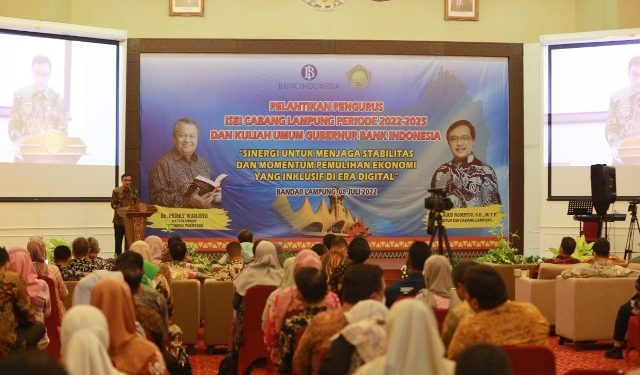 Gubernur Arinal Berharap ISEI Pacu Pertumbuhan Ekonomi dan Pembangunan Lampung