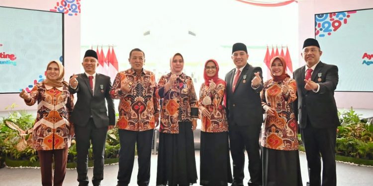 Gubernur Arinal Hadiri Acara Puncak Hari Keluarga Nasional Ke-29 Tahun 2022