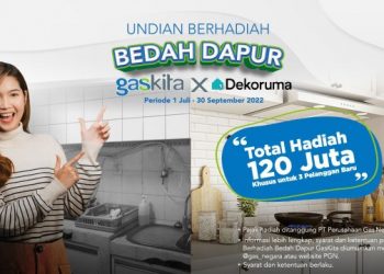 Buruan Daftar, PGN Gelar Program Bedah Dapur GasKita Senilai Rp 120 juta