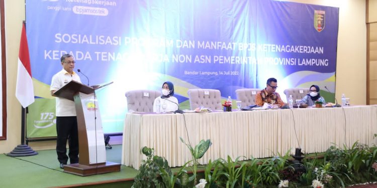 Gubernur Arinal Djunaidi Gandeng BPJS untuk Beri Perlindungan Kesehatan Pegawai Pemprov