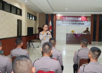 Pesan Kapolresta : Jangan Gadaikan Seragam Utuk kepentingan Yang Tidak Benar