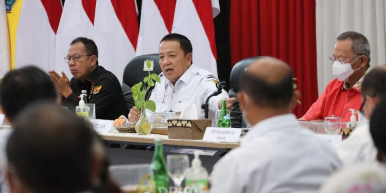 Gubernur Arinal Terima Kunjungan Kerja Komisi IV DPR RI