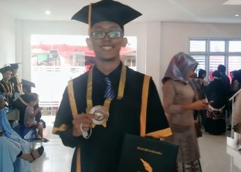 Rofif Jadi Wisudawan Terbaik ITERA Dengan IPK Nyaris Sempurna 3,99