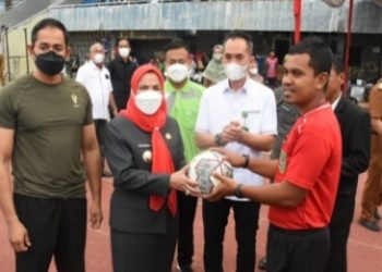 Eva Dwiana Buka Walikota Cup, Meriahkan HUT ke-430 Bandar Lampung