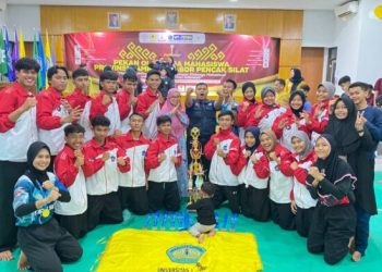 UKM Tapak Suci Borong 11 Medali Pencak Silat Pomprov Lampung
