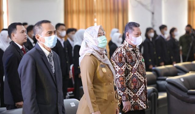 Wagub Chusnunia Chalim Hadiri Sidang Terbuka Penerimaan Mahasiswa Baru Itera