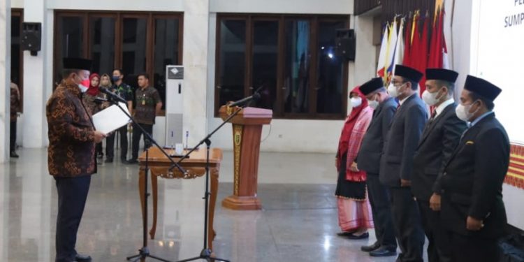 Lantik Pimpinan Baznas, Gubernur Arinal : Zakat Dimanfaatkan untuk Pengentasan Kemiskinan