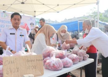 Pemprov Lampung Gelar Operasi Pasar Komoditas Cabai dan Bawang