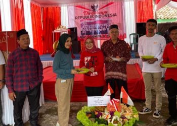 Warga RT05 dan RT 06 Kelurahan Langkapura Rayakan HUT RI Ke – 77