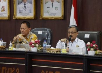 Pemprov Lampung  Bahas Persiapan Peringatan HUT ke-77 Republik Indonesia