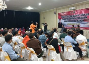 Politisi PKS  Syarif Hidayat Sosialisasikan Peraturan Tentang Perlindungan dan Pemberdayaan UMKM