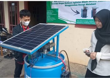 Mahasiswa ITERA Rancang Reaktor Biogas Mini Ramah Lingkungan Alternatif Elpiji