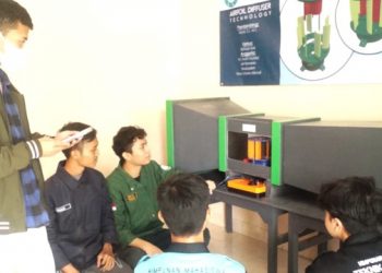 Mahasiswa ITERA Rancang Pendorong Kecepatan Angin Untuk Turbin Angin Penghasil Listrik