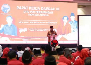 Gubernur Ajak PDIP Bersinergi Ciptakan Iklim Sejuk dan Sukseskan Lampung Berjaya