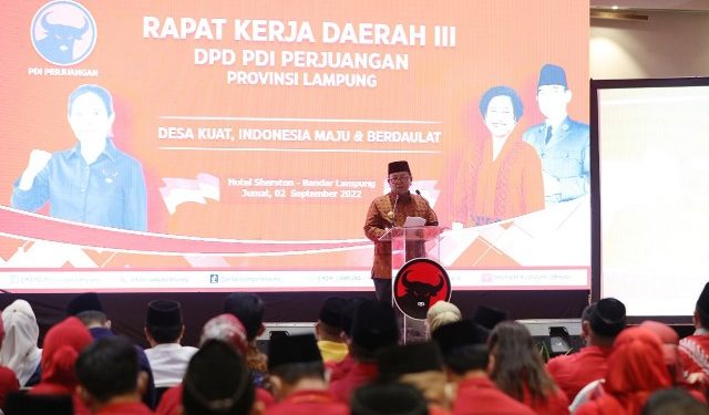 Gubernur Ajak PDIP Bersinergi Ciptakan Iklim Sejuk dan Sukseskan Lampung Berjaya
