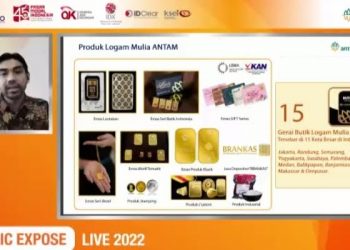 ANTAM Paparkan Kinerja Terkini Dalam Public Expose Live 2022