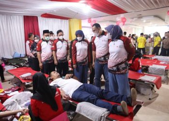 Riana Sari Arinal Buka Acara Puncak Gebyar HUT PMI ke-77