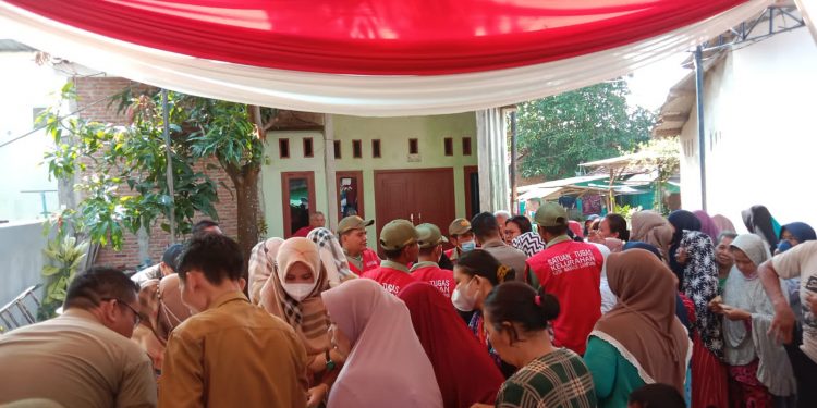 Pemkot Bandarlampung Gelar Operasi Pasar Murah di Kelurahan Sepangjaya