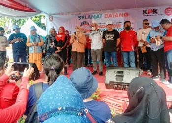 Deklarasi Antikorupsi, Masyarakat Bandar Lampung Teriakan Jujur, Jujur, Jujur!