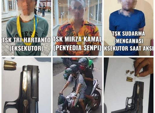 Polisi Ciduk Pelaku Perampok Bersenpi di Toko Emas Tangerang