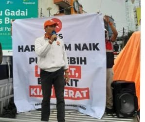 Tolak Kenaikan arga BBM, PKS Bandar Lampung Gelar Flashmob