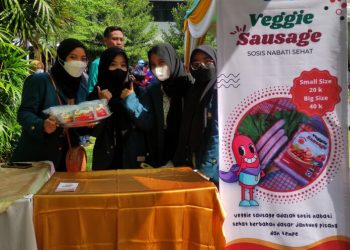 Veggie Sausage, Sosis Berbahan Jantung Pisang dan Tempe Kreasi Mahasiswa Unila 