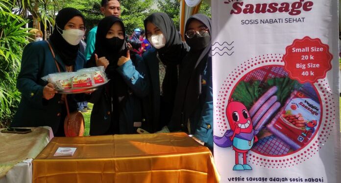 Veggie Sausage, Sosis Berbahan Jantung Pisang dan Tempe Kreasi Mahasiswa Unila 