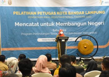 BPS Mulai Pendataan Sosial Ekonomi Masyarakat Bandar Lampung pada 15 Oktober