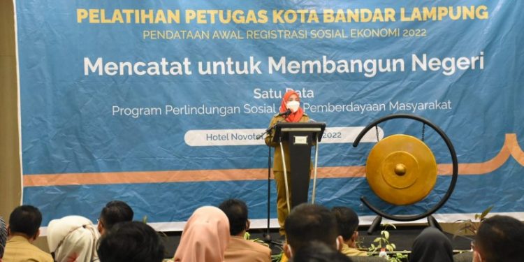 BPS Mulai Pendataan Sosial Ekonomi Masyarakat Bandar Lampung pada 15 Oktober