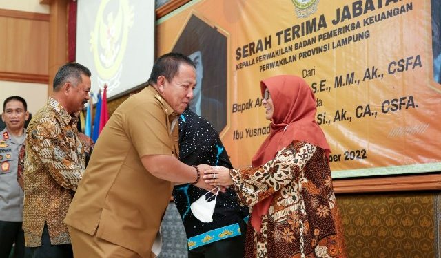 Gubernur Arinal : Tingkatkan Kerja Sama Dengan BPK Wujudkan Good Government