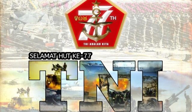 Ketua LSM BPPI Kota Bandar Lampung Mengucapkan Dirgahayu TNI Ke – 77