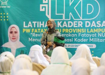 Wagub Chusnunia Buka Latihan Kader Dasar PW Fatayat NU