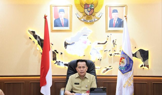 Tim Kemendagri Monitoring Evaluasi Serapan Anggaran & Pengendalian inflasi di Sulteng