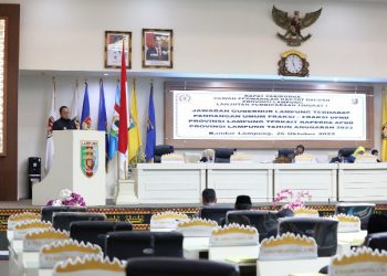 Gubernur Arinal Sampaikan Jawaban Pemandangan Umum Atas Raperda APBD Tahun 2023
