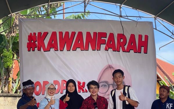 Dikenal Millenial dan Energik, Warga Lampura Dukung Farah Nuriza Amelia Jadi Senator