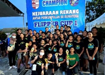 Raih 61 keping medali, Rafflesia Swimming Club Menjadi Juara Umum Se-Sumatera