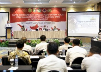 Sekdaprov Fahrizal Darminto, Buka Rakor dan Monev Terkait Penyakit Mulut dan Kuku