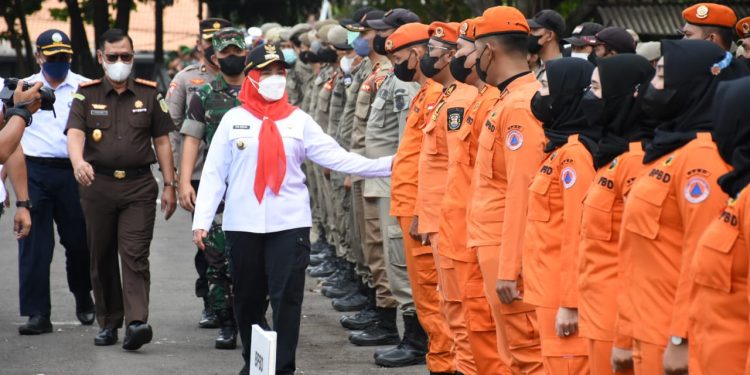 Apel Siaga Bencana , Walikota Ingatkan Bandar Lampung Rawan Gempa dan Banjir