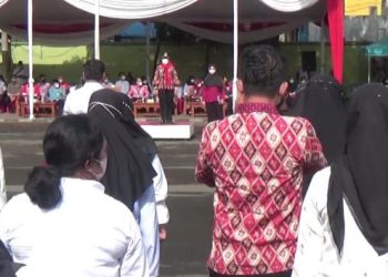 Walikota Bandar Lampung Pimpin Apel Siaga Pendataan Registrasi  Sosial Ekonomi (  Regsosek ) 2022