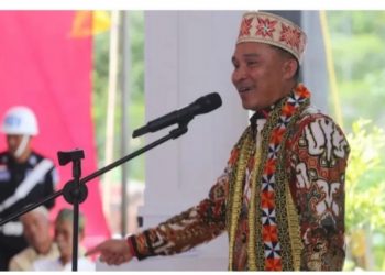 Bupati Parosil Resmikan Balai Rakyat di Pekon Simpangsari