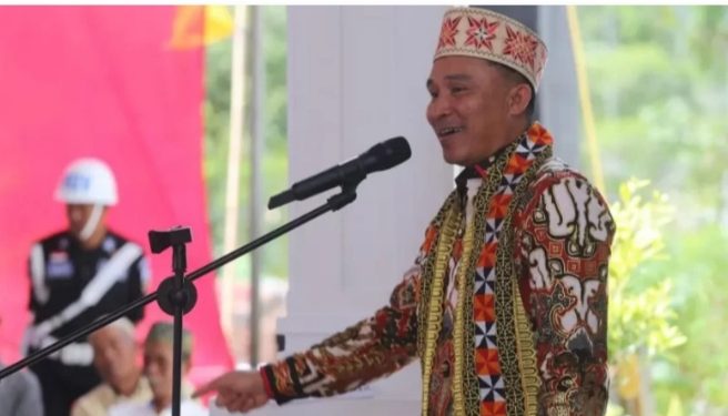 Bupati Parosil Resmikan Balai Rakyat di Pekon Simpangsari